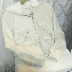 Suede  candies jacket